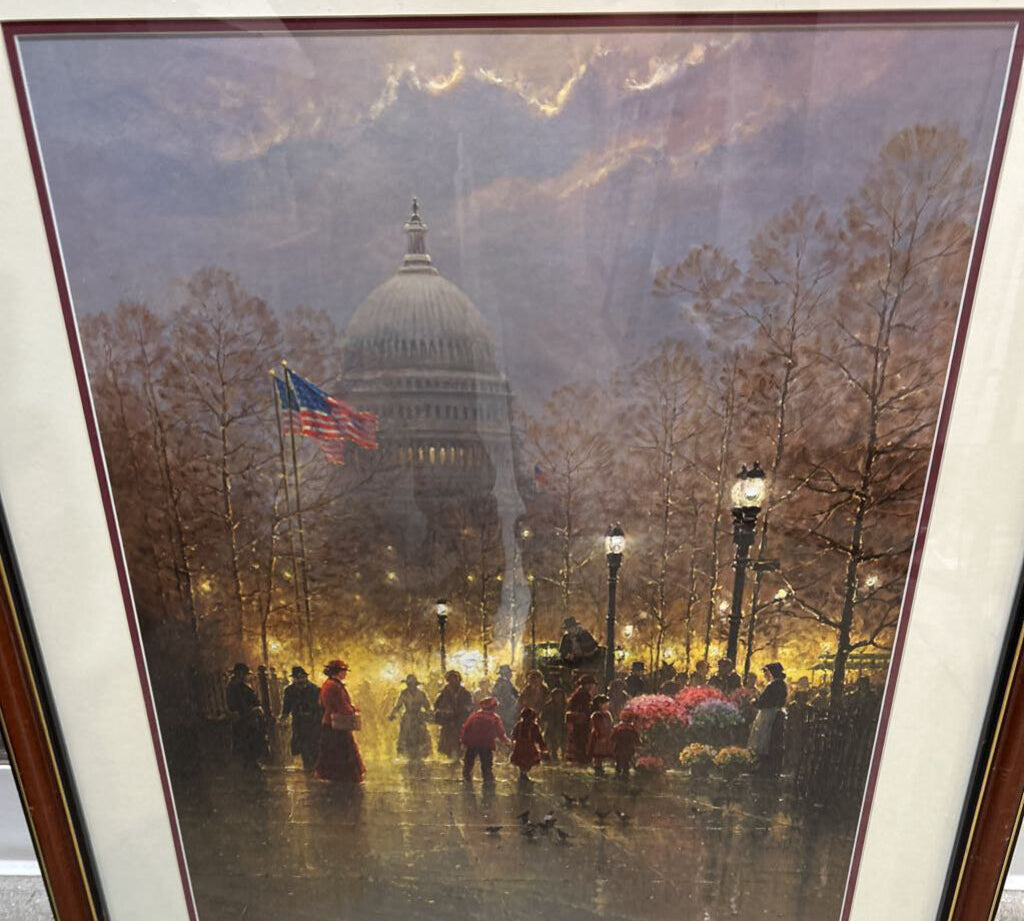 G. Harvey The American Dream Framed print ART WORK 28x35