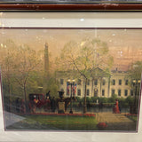 G. Harvey 1600 Pennsylvania Avenue Framed print ART WORK 28x35