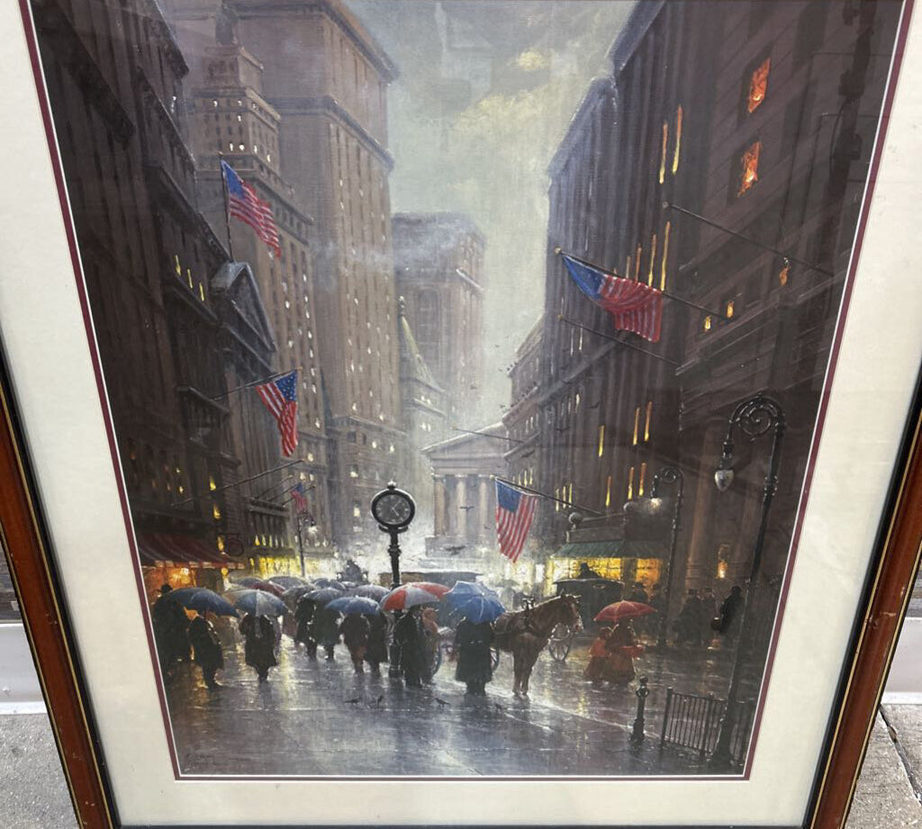 G. Harvey Canyon Of Dreams Framed Print ART WORK 31x37