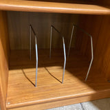 Vintage Danish Modern Teak Wood Media Cabinet FURNITURE 28w20d40h