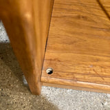 Vintage Danish Modern Teak Wood Media Cabinet FURNITURE 28w20d40h
