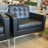 Knoll Florence CHAIR Black 32Wx32Dx30H