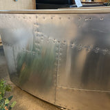 Restoration Hardware Distressed Leather Avaitor Swivel CHAIR