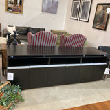 Knoll Modern 3 Cabinet Lockable Credenza BUFFET/SIDEBOARD 90Wx24Dx31.5