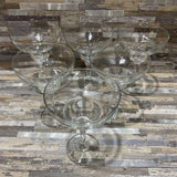 6pc Set Margarita Glasses GIFT 4.5Wx7H