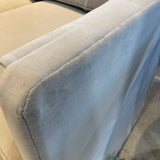 Caracole Skirted Fabric 3-Seat SOFA 86w40d31h