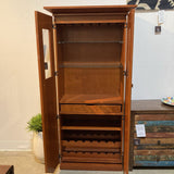 Redwood Wine Chest FURNITURE 39w20d78.5h