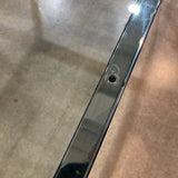 Knoll Rectangular Chrome Base w/ Glass Top COFFEE/COCKTAIL TABLE 45Wx22.5Dx17H