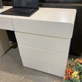 Modern Cliff Desk DESKS White 59w16d30h