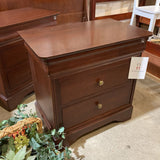 Traditional French 3-Drawer NIGHTSTAND 27w17d26h