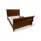 Traditional French Queen Sleigh Bed BEDS 62w88d45h