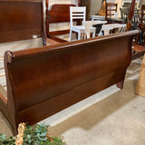 Traditional French Queen Sleigh Bed BEDS 62w88d45h