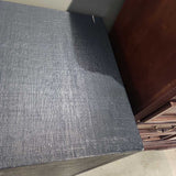 Bar Harbor Raffia 4-Door BUFFET/SIDEBOARD Navy/Gold 70w22d35h