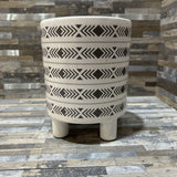 Small Footed Boho Ceramic Vase ACCESSORIES 5.5d7h