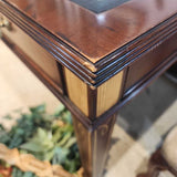 Councill Executive Leather Inlay 3-Drawer DESKS 72w36d30.5h
