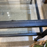 Pottery Barn Tanner Rectangular COFFEE/COCKTAIL TABLE Blackened Bronze 48w24d18.5h