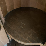 19th Century Marble Top Column Bedside Table END/SIDE TABLE 15d29h
