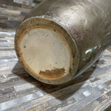 Oversized Multi-Texture Modern Ceramic Vase in the Style of Jean Dunand GIFT 9.5Wx23H