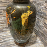 Hand Painted Chinese Vase ACCESSORIES 10Wx18H