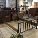 Hickory Traditional Lodge Queen Bed BEDS 64w86d55h