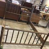 Hickory Traditional Lodge Queen Bed BEDS 64w86d55h