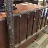 Hickory Traditional Lodge Queen Bed BEDS 64w86d55h