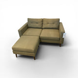 Burrow Nomad Two-Seat w/ Ottoman LOVE SEAT Moss Green 60w33d29h
