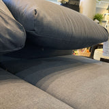 Burrow Range 2-Piece Open LOVE SEAT Navy 58w30d30h