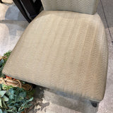 Hickory Chair Custom Herringbone Muted Sateen DINING CHAIRS 21Wx22Dx33H