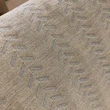 Hickory Chair Custom Herringbone Muted Sateen DINING CHAIRS 21Wx22Dx33H