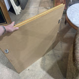 Gold Wash Frame w/ Green Accents Beveled MIRRORS 29Wx35H