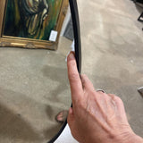 Black Metal Framed Round MIRRORS 42"