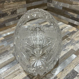 Czech Bohemian Crystal Basket GIFT 6w4d5.5h