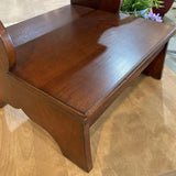 Melrose Step Stool ACCESSORIES Dark Brown 18Wx16Dx15H