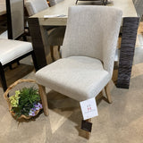Linen w/ Tack Head Accents DINING CHAIRS 19Wx19Dx34H