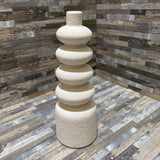Textured Stacked Circles Vase ACCESSORIES 3d10h