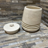 Rae Dunn. Ceramic "Sweets" Canister ACCESSORIES 5d7h