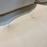 Kravet Custom Down Filled Tufted SOFA Off White 88w48d28h