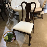 Queen Anne Style w/ Upholstered Seat DINING CHAIRS 20w18d38h