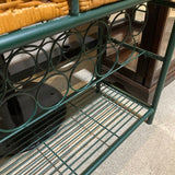 Arched Metal Baker's Rack FURNITURE Green 36w14d69h