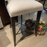 Christopher Guy Transitional Tufted Back BAR/COUNTER STOOL 22w22d48h