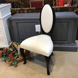Walter E. Smithe Oval Back Side Chair CHAIR 22w20d41h