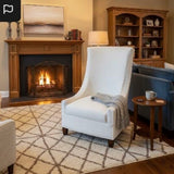 Kravet Custom High Back Slope Arm CHAIR 27w25d41h
