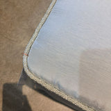 Custom Skirted Ottoman On Casters OTTOMANS 21w21d16h