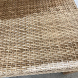 Riviera Teak & Wicker Armchair OUTDOOR 23w21d36h