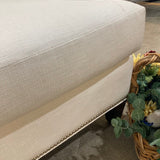 Jessica Charles Crosby Settee LOVE SEAT White 50w34d36h