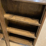 Darvin Furniture Illuminated Wood Entertainment Center On Casters FURNITURE 78w24d81h