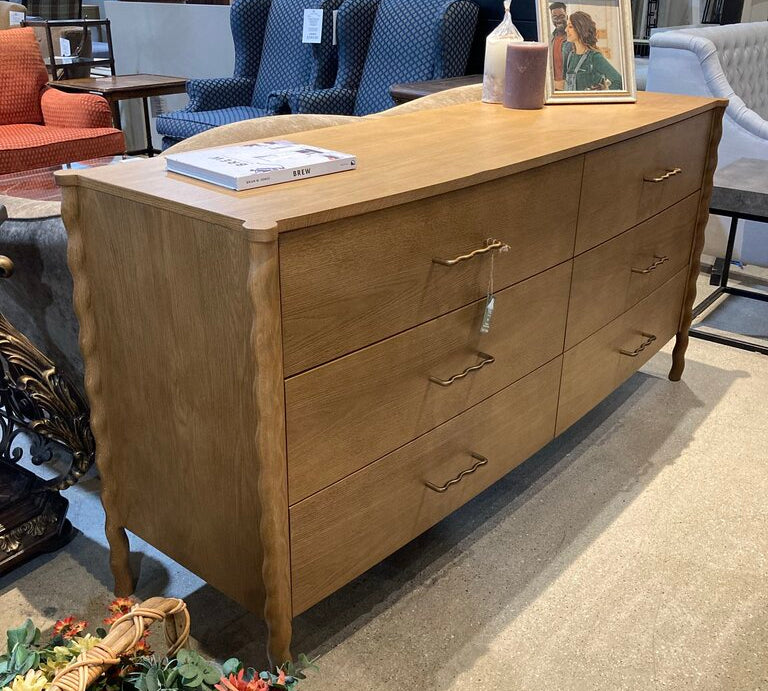 Lulu and Georgia Norma 6-Drawer DRESSERS/CHESTS 68w20d33h