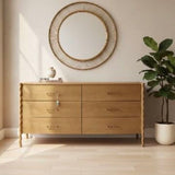 Lulu and Georgia Norma 6-Drawer DRESSERS/CHESTS 68w20d33h