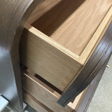 Lulu and Georgia Suzette Wide 6-Drawer DRESSERS/CHESTS Smoked Oak 66w17d32h